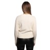 maglioncino refrigue DONNA AVORIO BUTTER - 2821W00109 vista posteriore