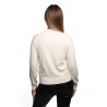 maglioncino refrigue DONNA AVORIO BUTTER - 2821W00114 vista posteriore