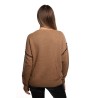 maglione jijil DONNA 0925 CAMEL - JPI25MK010 vista posteriore