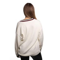 cardigan lungo guess DONNA CREMA G054 - V5BR00Z1152 vista posteriore