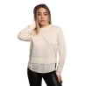 maglioncino sun68 DONNA 31 BIANCO PANNA - K45226 vista frontale