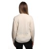 maglioncino sun68 DONNA 31 BIANCO PANNA - K45226 vista posteriore