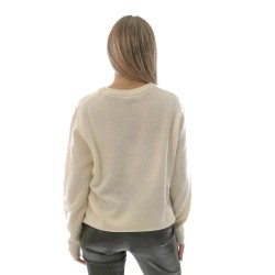 maglione jijil DONNA 0913 VANIGLIA - JPI25MK029 vista posteriore