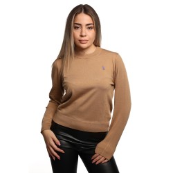 maglioncino refrigue DONNA MARRONE CHIARO HAVANA - 2821W00114 vista frontale