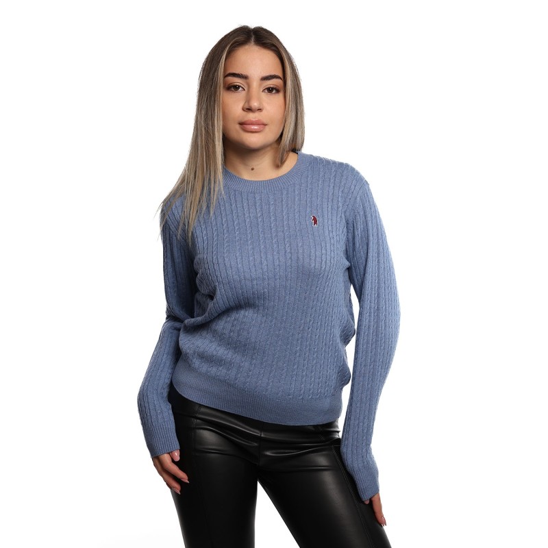 maglioncino refrigue DONNA AZZURRO IRIS - 2821W00109 vista frontale