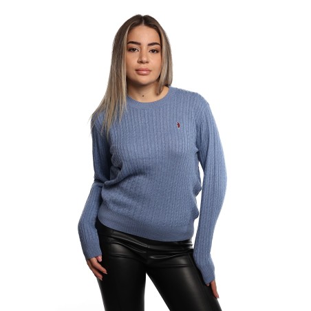 maglioncino refrigue DONNA AZZURRO IRIS - 2821W00109 vista frontale