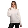maglione peuterey DONNA BIANCO - LATOUR - PED5464 vista frontale