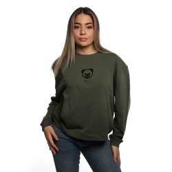 felpa moschino DONNA VERDE 0429 - V6A1710 - 4418 vista frontale