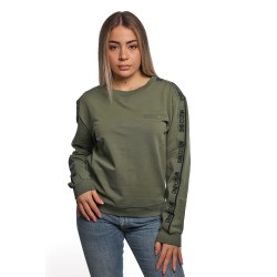 felpa moschino DONNA VERDE 0429 - V6A1794 - 4424 vista frontale