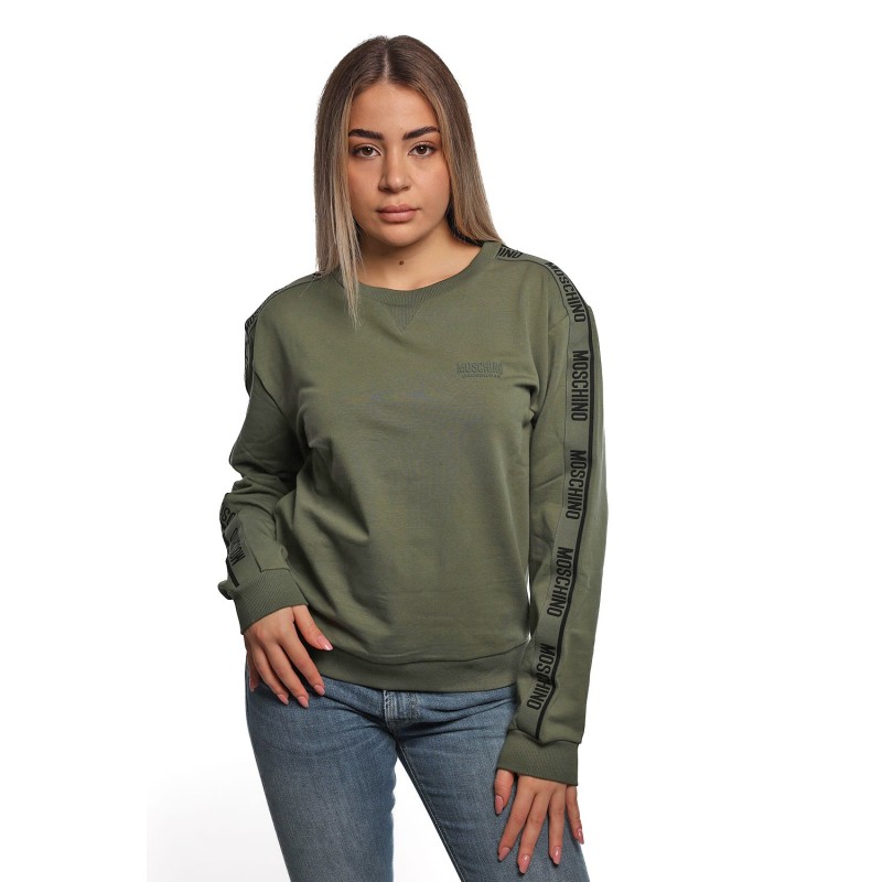 felpa moschino DONNA VERDE 0429 - V6A1794 - 4424 vista frontale