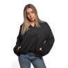 felpa jijil DONNA 0002 NERA - JPI25FP076 vista frontale
