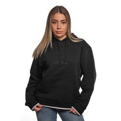 felpa gcds DONNA 99 BLACK - B2EW1905JD1 vista frontale