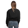 felpa moschino DONNA NERA 0555 - V6A1707 - 4413 vista posteriore