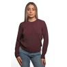 maglione refrigue DONNA BORGOGNA BURGUNDY - 2821W00130 vista frontale