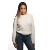 maglione refrigue DONNA BIANCO BUTTER - 2821W00130 vista frontale
