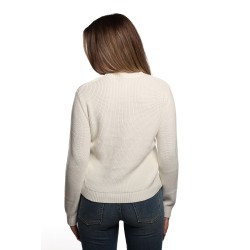 maglione refrigue DONNA BIANCO BUTTER - 2821W00130 vista posteriore