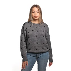 maglione jijil DONNA 0300 GREY - JPI25MK032 vista frontale