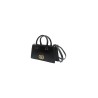 borsa marc ellis DONNA BLACK E LIGHT GOLD - TWIST M vista laterale