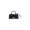 borsa marc ellis DONNA BLACK E LIGHT GOLD - TWIST M vista frontale