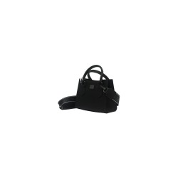 borsa marc ellis DONNA BLACK E BRUSH CDF - FLAT LIVELY S vista laterale