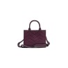 borsa marc ellis DONNA PORPORA SCURO E ARGENTO PURPLE/CDF - FLAT BUBY WAVE  M_25 vista posteriore