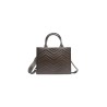borsa marc ellis DONNA MARRONE E ORO COCOA/LIGHT GOLD - FLAT BUBY WAVE M_25 vista posteriore