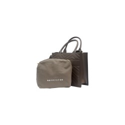 borsa marc ellis DONNA MARRONE E ORO COCOA/LIGHT GOLD - FLAT BUBY WAVE M_25 vista pochette