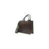 borsa marc ellis DONNA MARRONE E ORO COCOA/LIGHT GOLD - FLAT BUBY WAVE M_25 vista laterale