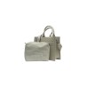 borsa marc ellis DONNA CREMA E ARGENTO TAUPE/CDF - FLAT BUBY WAVE M_25 vista pochette