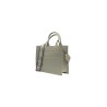 borsa marc ellis DONNA CREMA E ARGENTO TAUPE/CDF - FLAT BUBY WAVE M_25 vista laterale