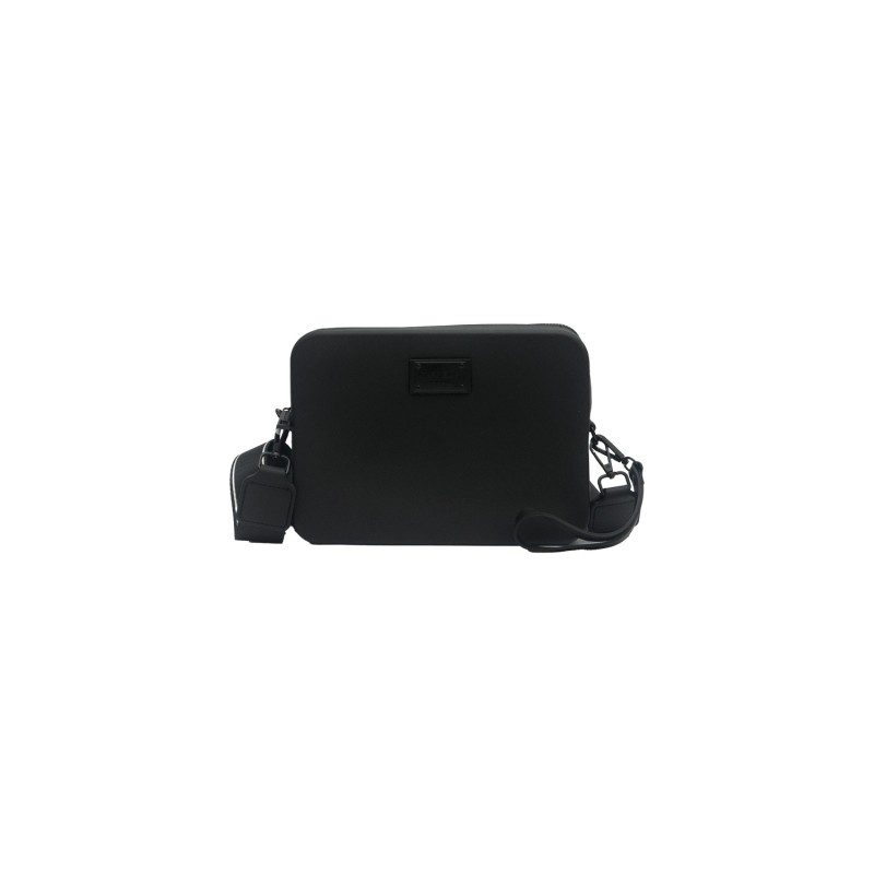 borsa marc ellis DONNA BLACK E BLACK - FLAT FLOWE_25 vista frontale