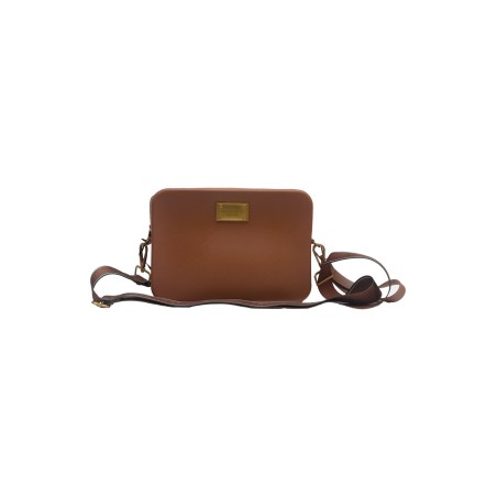 borsa marc ellis DONNA DARK CUOIO E RAME - FLAT FLOWE_25 vista frontale