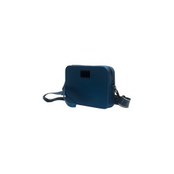 borsa marc ellis DONNA BLU E NERA MOROCCAN BLUE/BLACK - FLAT FLOWE_25  vista laterale