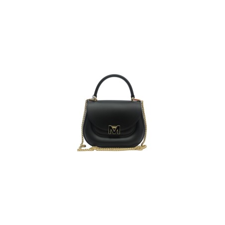 borsa marc ellis DONNA BLACK E LIGHT GOLD - FLAT JELLY vista frontale