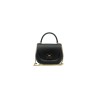 borsa marc ellis DONNA BLACK E LIGHT GOLD - FLAT JELLY vista frontale