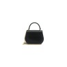 borsa marc ellis DONNA BLACK E LIGHT GOLD - FLAT JELLY vista posteriore