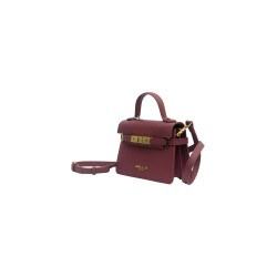 borsa marc ellis DONNA ASH ROSE E LIGHT GOLD - AROUND S 26 vista laterale
