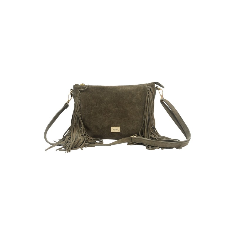 borsa marc ellis DONNA GRIGIA E ORO TAUPE/GOLD - CALIRA CM vista frontale