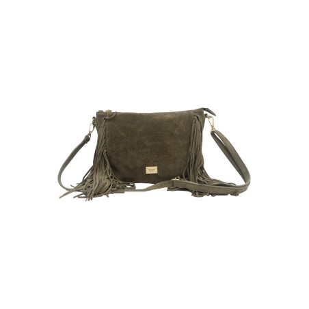 borsa marc ellis DONNA GRIGIA E ORO TAUPE/GOLD - CALIRA CM vista frontale