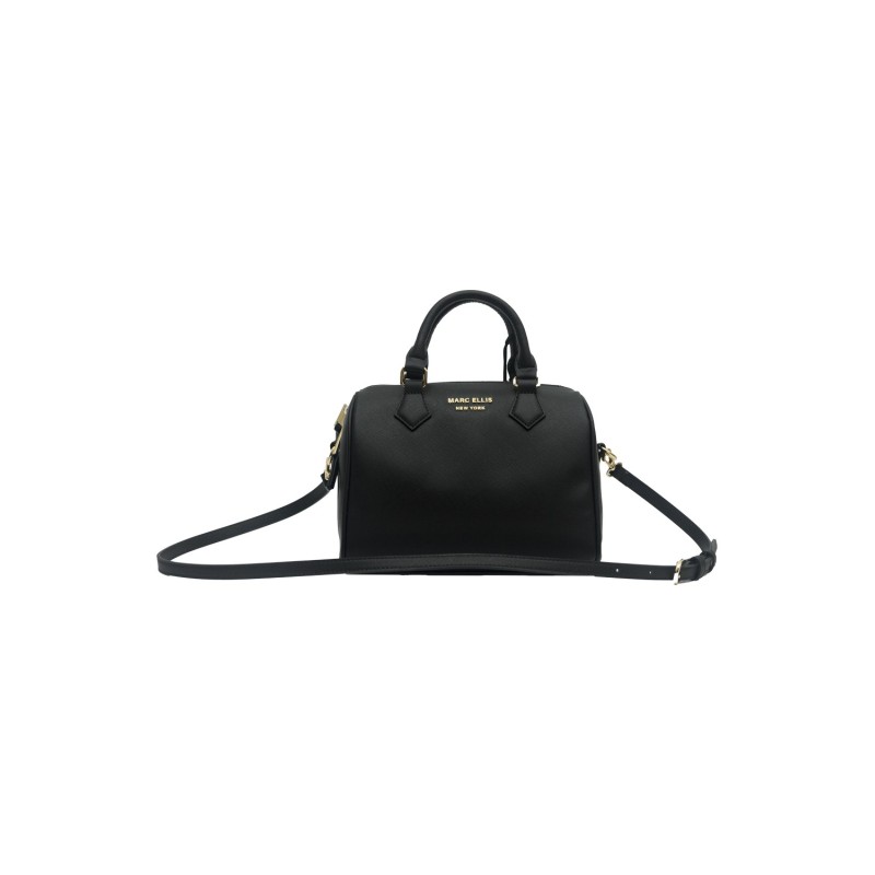 borsa marc ellis DONNA BLACK E GOLD - MYBUZ BAG vista frontale