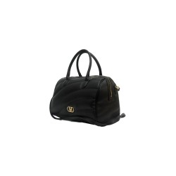 borsa marc ellis DONNA BLACK E GOLD - FUNKY BAG vista laterale
