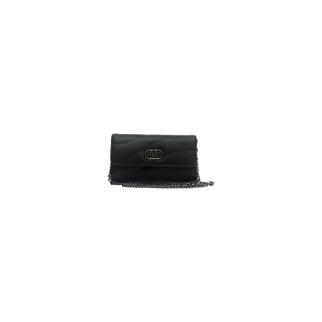 borsa marc ellis DONNA BLACK E CDF - GLOW POUCH vista frontale