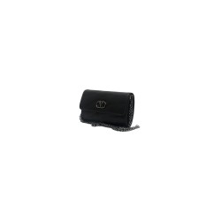 borsa marc ellis DONNA BLACK E CDF - GLOW POUCH vista laterale