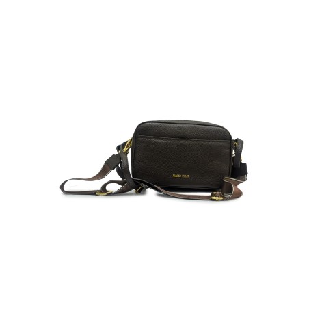 borsa marc ellis DONNA MARRONE E ORO COCOA/GOLD - ALTHEA L DO vista frontale