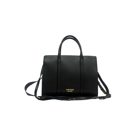borsa marc ellis DONNA BLACK E GOLD - TRENDY TOTE M vista frontale