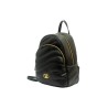 zaino marc ellis DONNA BLACK E GOLD - SPICE M vista laterale