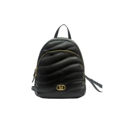 zaino marc ellis DONNA BLACK E GOLD - SPICE M vista frontale