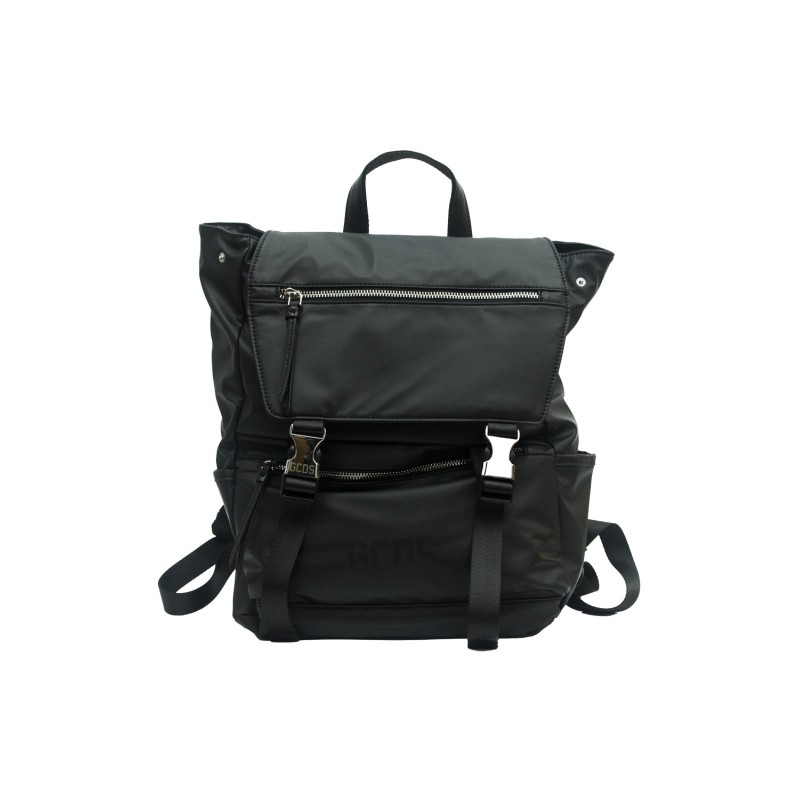 zaino gcds UNISEX BLACK - GCDSEB002_99 vista frontale