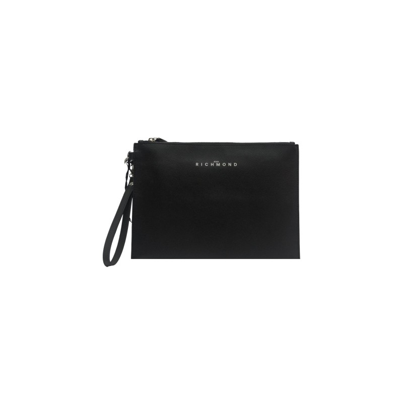 pochette john richmond UOMO BLACK - JR-B129 vista frontale