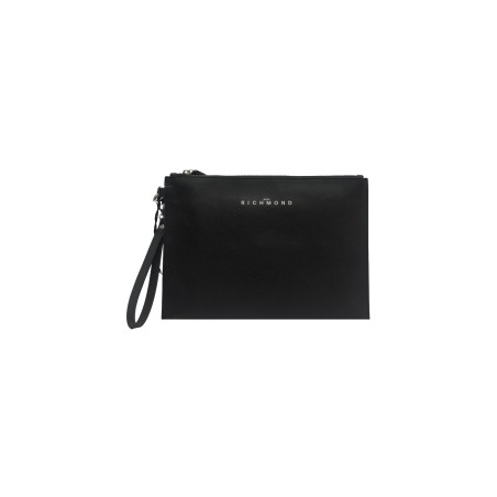 pochette john richmond UOMO BLACK - JR-B129 vista frontale